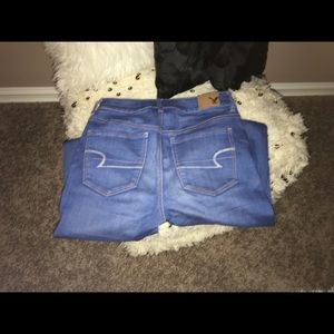 AE super stretch skinny jeans